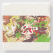 Red Panda are cool Steinuntersetzer (Vorderseite)