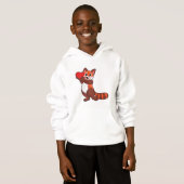 Red panda at Love with Heart.PNG Hoodie (Vorne ganz)