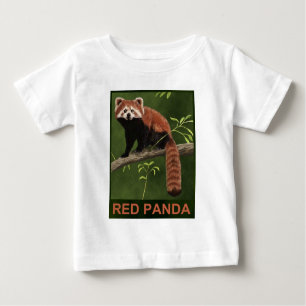 Red Panda Baby T-shirt