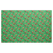 Red Panda & Bamboo Blätter Muster Stoff (Fat Quarter (45,7 x 55,9 cm))