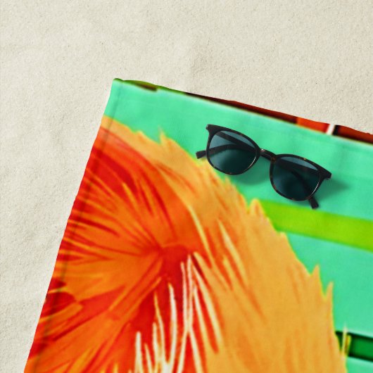 Red Panda Bamboo Forest Strandtuch (Beispiel)