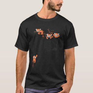 Red Panda Bären der Pocket-Serie T-Shirt