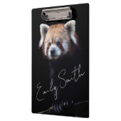 Red Panda Bear Klemmbrett (Links)