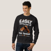Red Panda Bear Spirit Animals Zoo Sweatshirt (Vorne ganz)