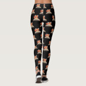 Red Panda Book Lover Leggings (Rückseite)