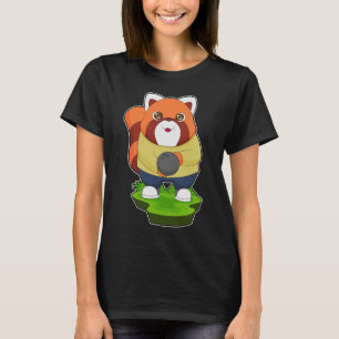 Red Panda Bowling Bowling Sports T-Shirt