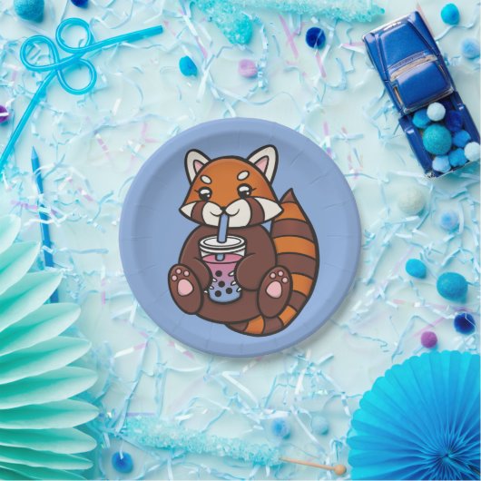 Red Panda & Bubble Tee Paper Teller (Party)