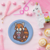 Red Panda & Bubble Tee Paper Teller (Party)