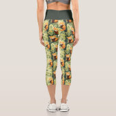 Red Panda Capri Leggings (Rückseite)