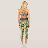 Red Panda Capri Leggings (Rückseite)