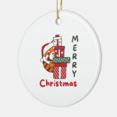 Red Panda Christmas Gift Winter Red Pandas Keramik Ornament (Links)