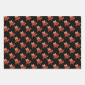 Red Panda Dabbing Geschenkpapier Set (Vorderseite 2)