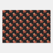 Red Panda Dabbing Geschenkpapier Set (Vorderseite)