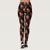 Red Panda Dabbing Leggings (Rückseite)