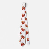 Red Panda Dabbing Neck Tie Krawatte (Vorderseite)