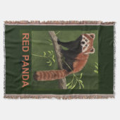 Red Panda Decke (Vorderseite)