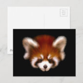 Red Panda Design Postkarte (Vorne/Hinten)