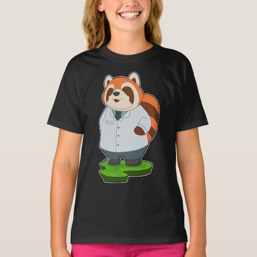 Red Panda Doctor T-Shirt (Vorderseite)