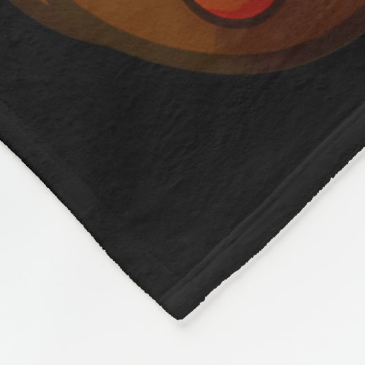 Red Panda Doing Heart With Hands Valentines Day  Fleecedecke (Ecke)