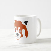 RED PANDA FACE KAFFEETASSE (VorderseiteRechts)