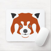 RED PANDA FACE MOUSEPAD (Mit Mouse)