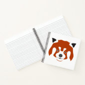 RED PANDA FACE NOTIZBLOCK (Innenseite)