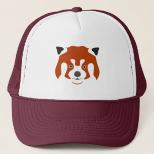 RED PANDA FACE TRUCKERKAPPE