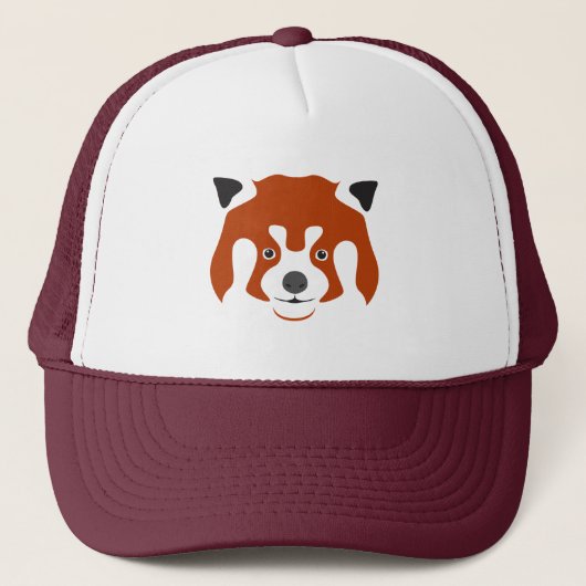 RED PANDA FACE TRUCKERKAPPE (Vorderseite)