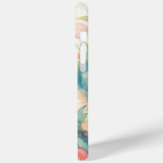 Red Panda Floral Playground Case-Mate iPhone Hülle (Rückseite / Links)