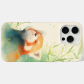 Red Panda Friedlich Bliss Case-Mate iPhone Hülle (Rückseite (Horizontal))