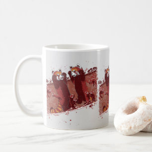 Red Panda Fury Kaffeetasse