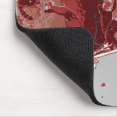 Red Panda Fury Mousepad (Ecke)