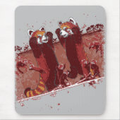 Red Panda Fury Mousepad (Vorne)