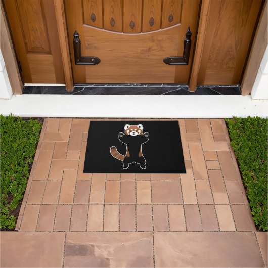 Red Panda Fußmatte (Außenbereich)