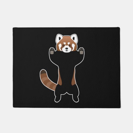 Red Panda Fußmatte (Vorderseite)