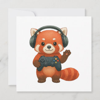 Red Panda Gamer, Gaming-Controller und Kopfhörer Ankündigung