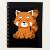 Red Panda Geschenk Kinder Frauen Kawaii Red Panda Planer (Vorderseite)