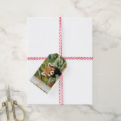 Red Panda Geschenkanhänger (Mit Garn)
