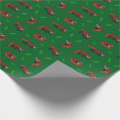Red Panda Geschenkpapier (Ecke)
