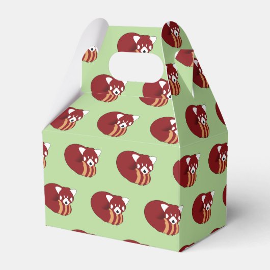 Red Panda Geschenkschachtel (Vorderseite)