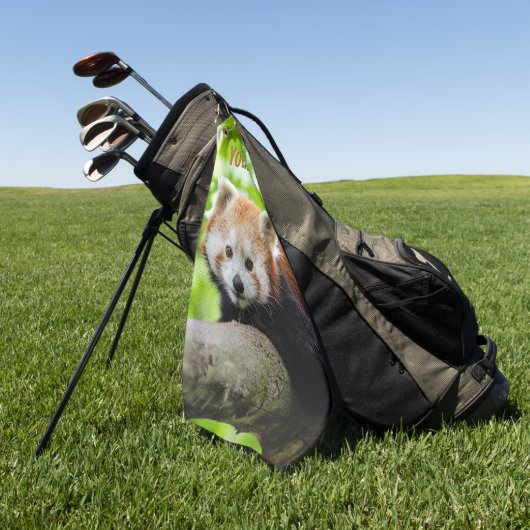 Red Panda Golf Handtuch (Gras)