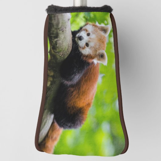Red Panda Golf Head Cover Headcover (Rotieren 90)