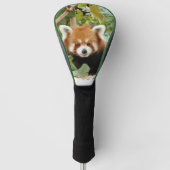 Red Panda Golf Headcover (Vorderseite)