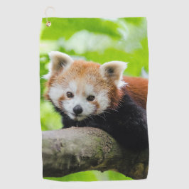 Red Panda Golfhandtuch