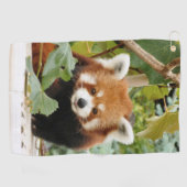 Red Panda Golfhandtuch (Horizontal)