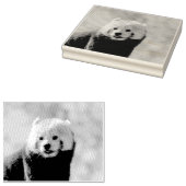 Red Panda Gummistempel (Stempel)