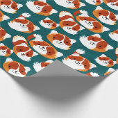 Red Panda Haven - Weihnachten Geschenkpapier (Ecke)