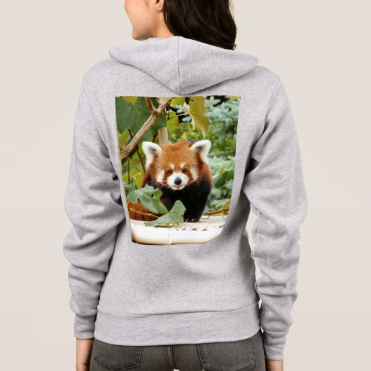 Red Panda Hoodie (Rückseite)