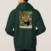 Red Panda Hoodie (Rückseite)