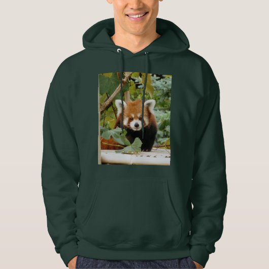 Red Panda Hoodie (Vorderseite)